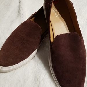 Franco Sarto Loafers, genuine leather, maroon